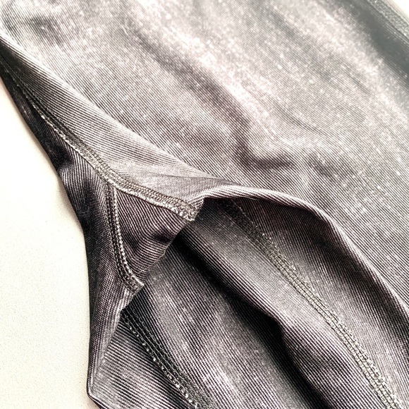 90 Degree by Reflex Charcoal Wash Leggings - Picture 5 of 7